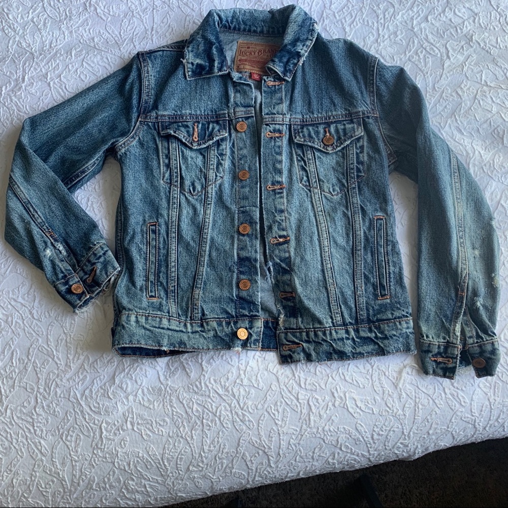 Lucky Brand Jean Jacket sz XS